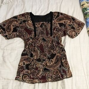 cha Cha Vente smocked top medium